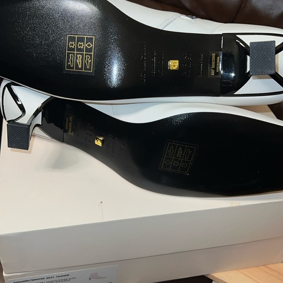 Kat Maconie White Leather Ankle Boots Size 10 US / 41 EU - Picture 5 of 9